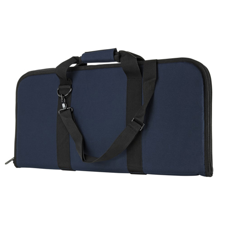 NcSTAR Vism Soft Subgun, AR & AK Pistol Case, 28"L x 13"H, Blue with Black Trim