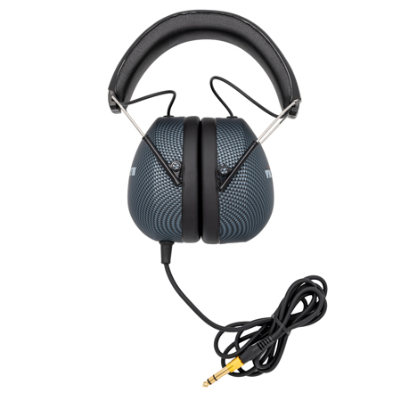 Vic Firth Stereo Isolation Headphones, Blue