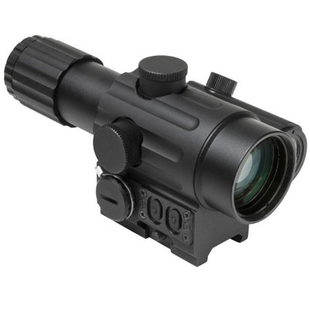 実物 NcSTAR VISM 4×34mm DUO スコープ ドットサイト NcSTAR Vism 4x34mm Duo Riflescope, Offset Reflex Optic