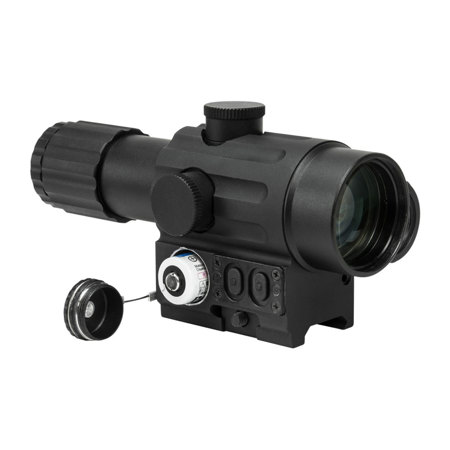 実物 NcSTAR VISM 4×34mm DUO スコープ ドットサイト NcSTAR Vism 4x34mm Duo Riflescope, Offset Reflex Optic