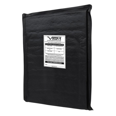 NcSTAR Vism 11x14" Soft Ballistic Panel, Rectangle Cut, Rated at Level IIIA