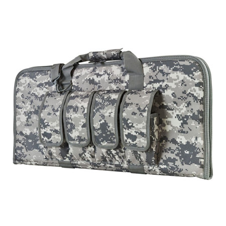NcSTAR Vism Soft Padded Subgun / Pistol Case, 28"L x 13"H, Digital Camo