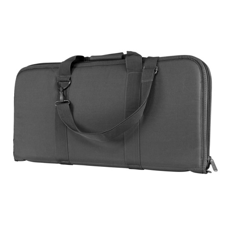 NcSTAR Vism Soft Padded Subgun AR & AK Pistol Case, 28"L x 13"H, Urban Gray