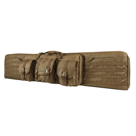 NcSTAR Vism Soft Padded Double Carbine Rifle Case, 55" Long, Tan