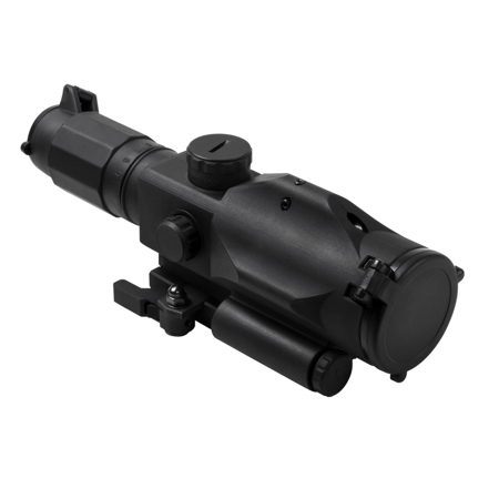 NcSTAR Vism 3-9x40 GEN3 SRT Riflescope with Green Laser, Illum. Mil-Dot Reticle