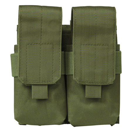 NcSTAR Vism 5.56 / 7.62 Quad Magazine Pouch, Green