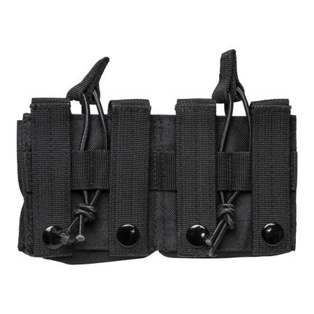 NcSTAR Vism Dual Magazine Pouch f/ Two 20 Round .308/7.62 Cal Magazines, Black
