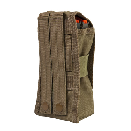 NcSTAR Vism Vism MOLLE Pouch f/Two 7.62x39 or 5.56 Caliber 30 Rnd Magazines, Tan