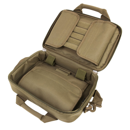 NcSTAR Vism Soft Padded Double Pistol Range Bag, Tan