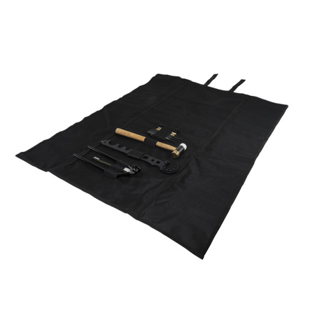 NcSTAR Vism Gunsmithing Tool Kit with Black Roll-Up Cleaning Mat, Black