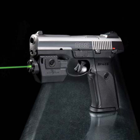 Viridian SR Green Laser Sight for Ruger Handguns,Rails, Kydex Holster.