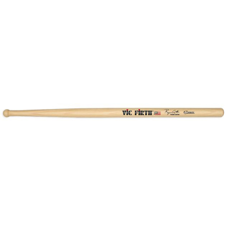 Vic Firth Corpsmaster Signature SRC Roger Carter Marching Snare Drumsticks, Wood Tip, Lacquer, Pair