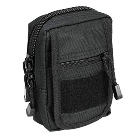 NcSTAR Vism Small Utility Pouch, MOLLE Compatible, Black