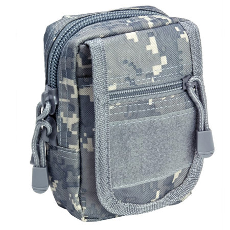 NcSTAR Vism Small Utility Pouch, MOLLE Compatible, Digital Camouflage