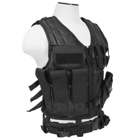 NcSTAR Vism Tactical Vest, Black