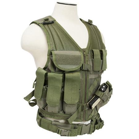 NcSTAR Vism Tactical Vest, Green
