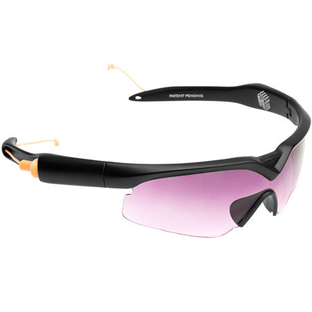 NcSTAR Vism Shooting Glasses with Ear Pro, Pink