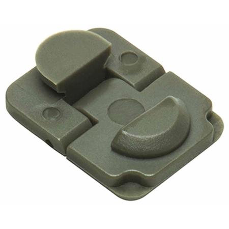 NcSTAR Vism KeyMod 1 Slot Cover, 18 Pack, Green