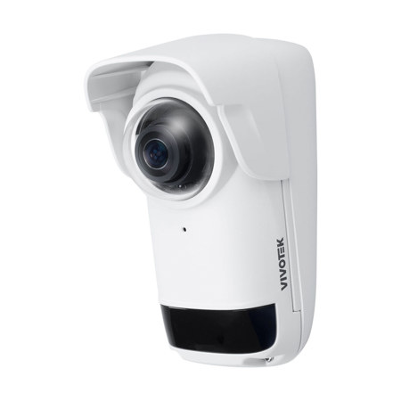 Vivotek V-Series CC9381-HV-V2 5MP AI Outdoor Compact Fisheye