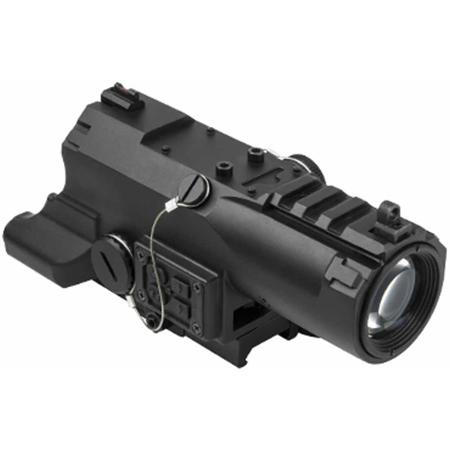NcSTAR Vism 4x34 ECO MOD2 Tactical Riflescope,Urban Tactical Reticle,Green Laser