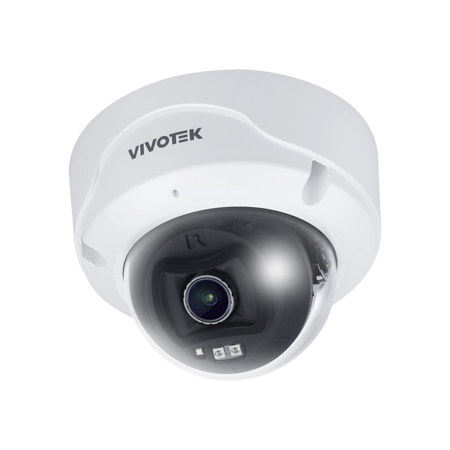 Vivotek V-Series FD9189-H-V3 5MP AI Indoor Network Dome Camera with Night Vision, White