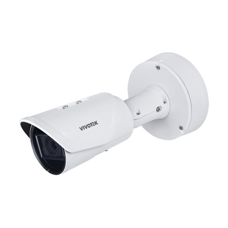 Vivotek V-Series IB9391-EHTV-V2 8MP AI Outdoor Network Bullet Camera with Night Vision, White