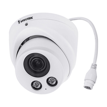 Vivotek C-Series IT9388-HT 5MP Outdoor Network Turret Camera with Night Vision, White