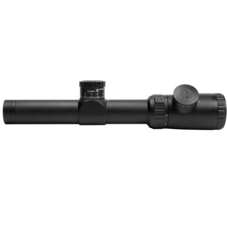 NcSTAR Vism Evolution 1.1-4x24 Glass Etched Mil-Dot Reticle Rifle Scope