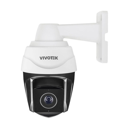 Vivotek V-Series SD9384-EHL 5MP AI Outdoor PTZ Dome Camera with Night Vision, White
