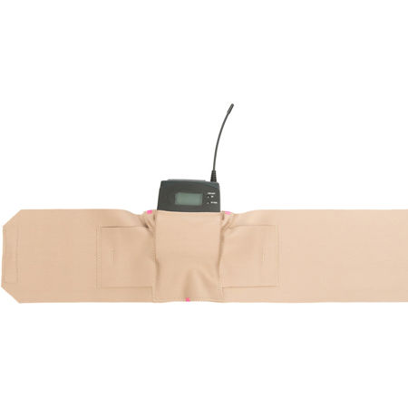 Viviana Straps 4x31" Wireless Transmitter Waist Strap, Small, Beige
