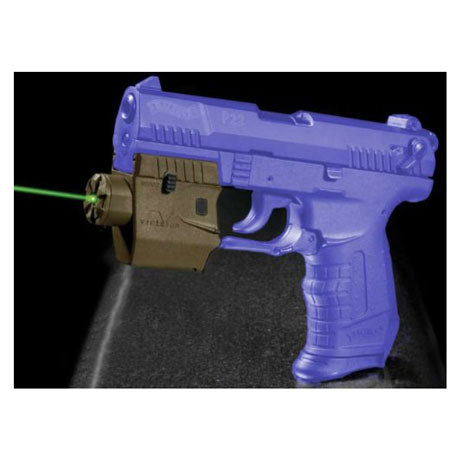 Viridian Green Laser Sight Built for Walther P22 OD Green and PK380 with Holster
