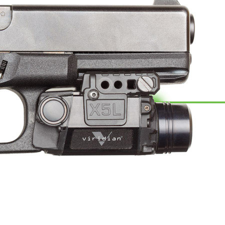 Viridian X5L Green Laser Gen. II Sight with LED Tactical Light