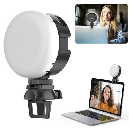 VIJIM CL01 Clip on Conference Lighting Kit with LED Light and USB-C Cable