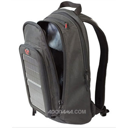 Voltaic Systems 1013 Converter Solar Backpack for Short Trips 4W Solar Power Charger and 3 000 mAh Battery For Handheld Electronics Orange