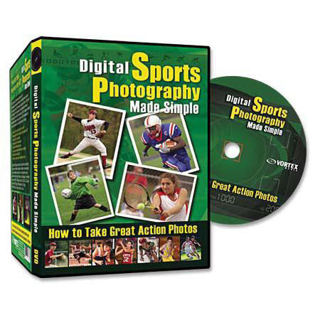 Vortex Media Digital Sports Photography DVD, 72 Minutes