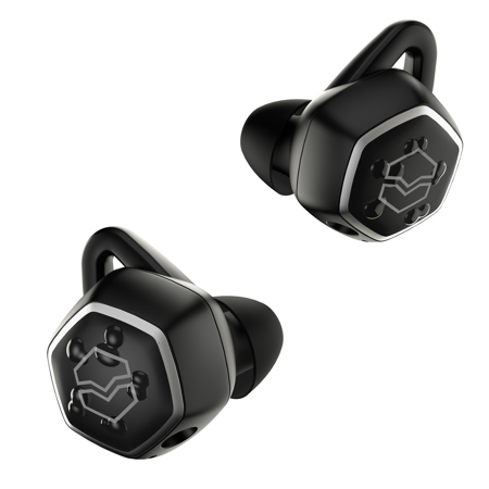 v-moda HEXAMOVE PRO ワイヤレスイヤホン V-MODA Hexamove Pro True Wireless In-Ear Earbuds, Black HEXM-PR-BK
