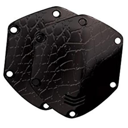V-Moda Over-Ear Custom Metal Shield Kit for Crossfade Headphones,Croc Skin Black