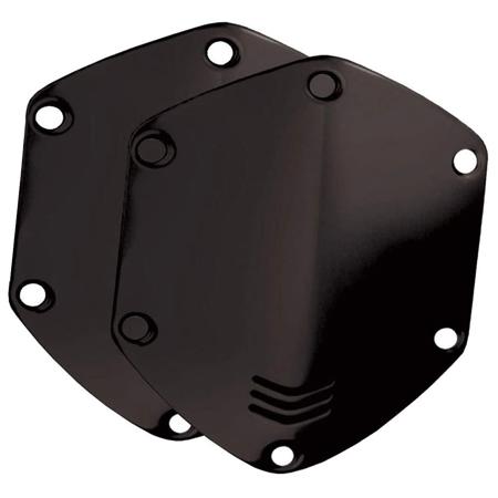 V-Moda Over-Ear Custom Metal Shield Kit for Crossfade Headphones, Matte Black
