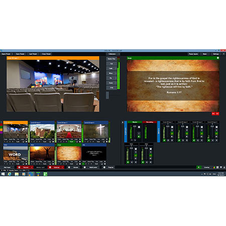 vMix 4K Live Production, Streaming and Mixing Software, Electronic Download