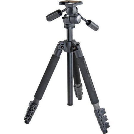 Velbon EL Carmagne 640 Carbn Fibr Tripod,Hgt 8.6-61.1in