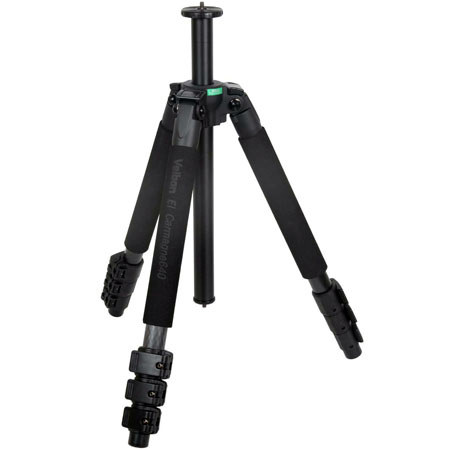 Velbon EL Carmagne 640A 4-Sec CF Tripod Legs, Black