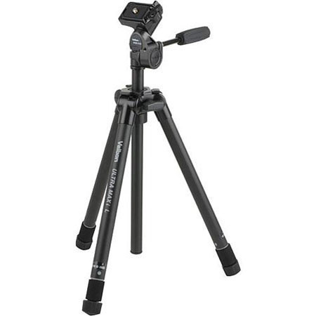 Velbon Ultra Maxi-L Alu Tripd w/ Pan/Tilt Head and Case