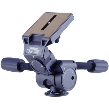 Velbon PH-285 Large Magnesium 3-Way Pan/Tilt Head, Supports 22 lbs. #PH285