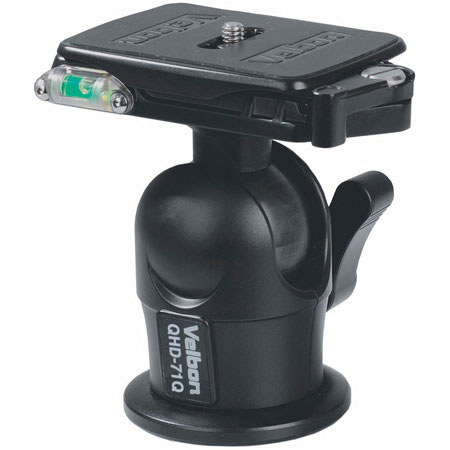 Velbon QHD-71Q Magnesium HD Ball Head w/QR, Max:13.2lbs
