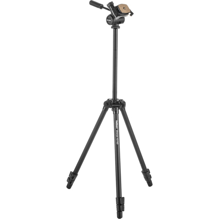 Velbon Sherpa 4370D 4-Section Aluminum Tripod with PH-157Q 3-Way Pan/Tilt Head