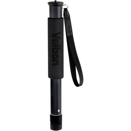 Velbon ULTRA Stick V60 6-Section Monopod, 1/4" Head Screw, Rotation Leg Locks