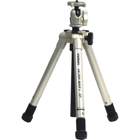 Velbon Ultra MAXiSF Compact Tripod with PH-343 Ball Head & Case, Maximum Load 5 lbs.