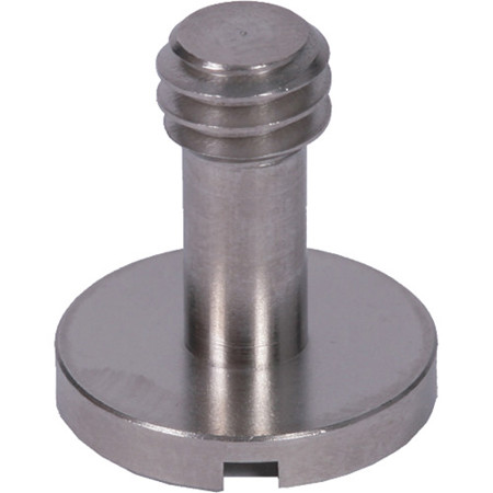 Vocas 1/4"-20 Long Camera Screw for Baseplates, Wedge Plates & Supports, Silver