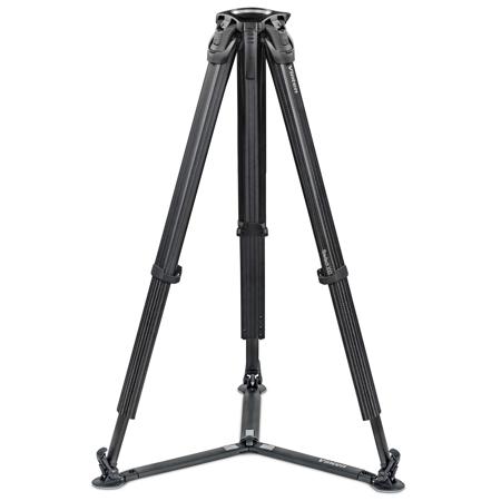 Vinten flowtech 100 GS 3-Section CF Tripod with 100mm Bowl and Ground Spreader