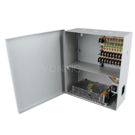 Vonnic VPB120912U 9 Channel UL Listed Power Distribution Box, DC 12V/12A